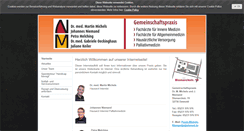 Desktop Screenshot of praxis-michels-niemand.de